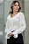 BLUSA PÂMELA COM BABADO MANGA LONGA - OFF WHITE - Imagem 4