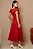 VESTIDO HILDA MIDI DETALHE FLOR - FERRUGEM - Imagem 5