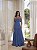 VESTIDO KELLYN OMBRO A OMBRO - AZUL CIANO - Imagem 1
