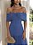 VESTIDO KELLYN OMBRO A OMBRO - AZUL CIANO - Imagem 6