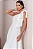 VESTIDO GLÁUCIA UM OMBRO COM LAÇO - OFF WHITE - Imagem 6