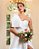 VESTIDO KAMILLA NOIVINHAS ZIBELINE UM OMBRO - OFF WHITE - Imagem 2