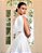 VESTIDO KAMILLA NOIVINHAS ZIBELINE UM OMBRO - OFF WHITE - Imagem 3