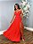 VESTIDO BEATRIZ FRANZIDO BUSTO - VERMELHO - Imagem 1