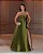 VESTIDO DE FESTA MELBOURNE T.Q.C ZIBELINE - VERDE OLIVA - Imagem 1