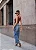 CALÇA JEANS BALLON THAMY ESCURO - Imagem 3