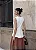 VESTIDO TRICOLOR EMILY MIDI MULET - MARROM COM BEGE - Imagem 2