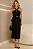 VESTIDO MIDI JANAINA TRANSPASSADO GOLA COM CINTO - PRETO - Imagem 5