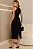 VESTIDO MIDI JANAINA TRANSPASSADO GOLA COM CINTO - PRETO - Imagem 6