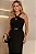 VESTIDO MIDI JANAINA TRANSPASSADO GOLA COM CINTO - PRETO - Imagem 4