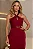 VESTIDO MIDI JANAINA TRANSPASSADO GOLA COM CINTO - VINHO - Imagem 4