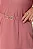 VESTIDO MIDI JANAINA TRANSPASSADO GOLA COM CINTO - ROSA - Imagem 3