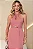 VESTIDO MIDI JANAINA TRANSPASSADO GOLA COM CINTO - ROSA - Imagem 8