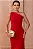 VESTIDO JUSSARA MIDI UM OMBRO ZIPER LATERAL - VERMELHO - Imagem 7