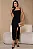 VESTIDO LARISSA MIDI COM FENDA DECOTE QUADRADO - PRETO - Imagem 1