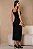 VESTIDO LARISSA MIDI COM FENDA DECOTE QUADRADO - PRETO - Imagem 2