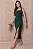 VESTIDO LARISSA MIDI COM FENDA DECOTE QUADRADO - VERDE - Imagem 4