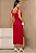 VESTIDO LARISSA MIDI COM FENDA DECOTE QUADRADO - VERMELHO - Imagem 4