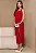 VESTIDO LARISSA MIDI COM FENDA DECOTE QUADRADO - VERMELHO - Imagem 2