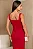 VESTIDO LARISSA MIDI COM FENDA DECOTE QUADRADO - VERMELHO - Imagem 7