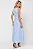 CONJUNTO VALENTINA SAIA E COLETE - AZUL SERENITY - Imagem 2