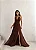 VESTIDO LONGO COM FIVELA CARTAGENA - MARROM - Imagem 1