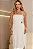 VESTIDO FABRICIA MIDI COM ALÇA E DETALHE METAL - OFF WHITE - Imagem 6