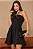 VESTIDO THALIA CURTO RODADO COM DETALHE METAL - PRETO - Imagem 6