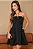 VESTIDO THALIA CURTO RODADO COM DETALHE METAL - PRETO - Imagem 8