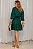 VESTIDO INDYRA CREPE COM BABADO E BOTÃO - VERDE - Imagem 7
