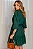 VESTIDO INDYRA CREPE COM BABADO E BOTÃO - VERDE - Imagem 4
