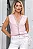 BLUSA CIBELE CREPE C/ DETALHE GUIPIR - ROSA - Imagem 3