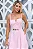 VESTIDO BRENDA DECOTE V DETELHE METAL - ROSA - Imagem 3