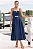 VESTIDO BRENDA DECOTE V DETELHE METAL - AZUL MARINHO - Imagem 5
