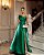 VESTIDO DE FESTA SIENA T.Q.C. ZIBELINE GLOW - VERDE ESMERALDA - Imagem 1