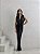 VESTIDO LONGO JERSEY DRAPEADO - PRETO - Imagem 1