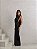 VESTIDO LONGO JERSEY DRAPEADO - PRETO - Imagem 2