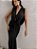 VESTIDO LONGO JERSEY DRAPEADO - PRETO - Imagem 4