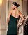 VESTIDO DE FESTA RAFAELA CREPE PARIS - VERDE ESMERALDA - Imagem 2