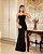 VESTIDO DE FESTA RAFAELA CREPE PARIS - PRETO - Imagem 3