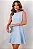 VESTIDO GREICE EVASE COM PREGAS E ZIPER - AZUL - Imagem 9