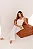 CONJUNTO TÃNIA CROPPED E CALÇA C/DETALHE METAL - OFF WHITE - Imagem 5