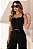 CONJUNTO TÃNIA CROPPED E CALÇA C/DETALHE METAL - PRETO - Imagem 4