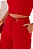 CONJUNTO TÃNIA CROPPED E CALÇA C/DETALHE METAL - VERMELHO - Imagem 3