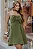 VESTIDO THALIA CURTO RODADO COM DETALHE METAL - VERDE - Imagem 3