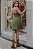 VESTIDO THALIA CURTO RODADO COM DETALHE METAL - VERDE - Imagem 2