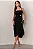 VESTIDO FABRICIA MIDI COM ALÇA E DETALHE METAL - PRETO - Imagem 7