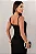 VESTIDO FABRICIA MIDI COM ALÇA E DETALHE METAL - PRETO - Imagem 4