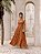 VESTIDO LONGUETE EVASÊ - BRONZE - Imagem 1