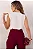 BLUSA CIBELE CREPE C/ DETALHE GUIPIR - OFF WHITE - Imagem 4